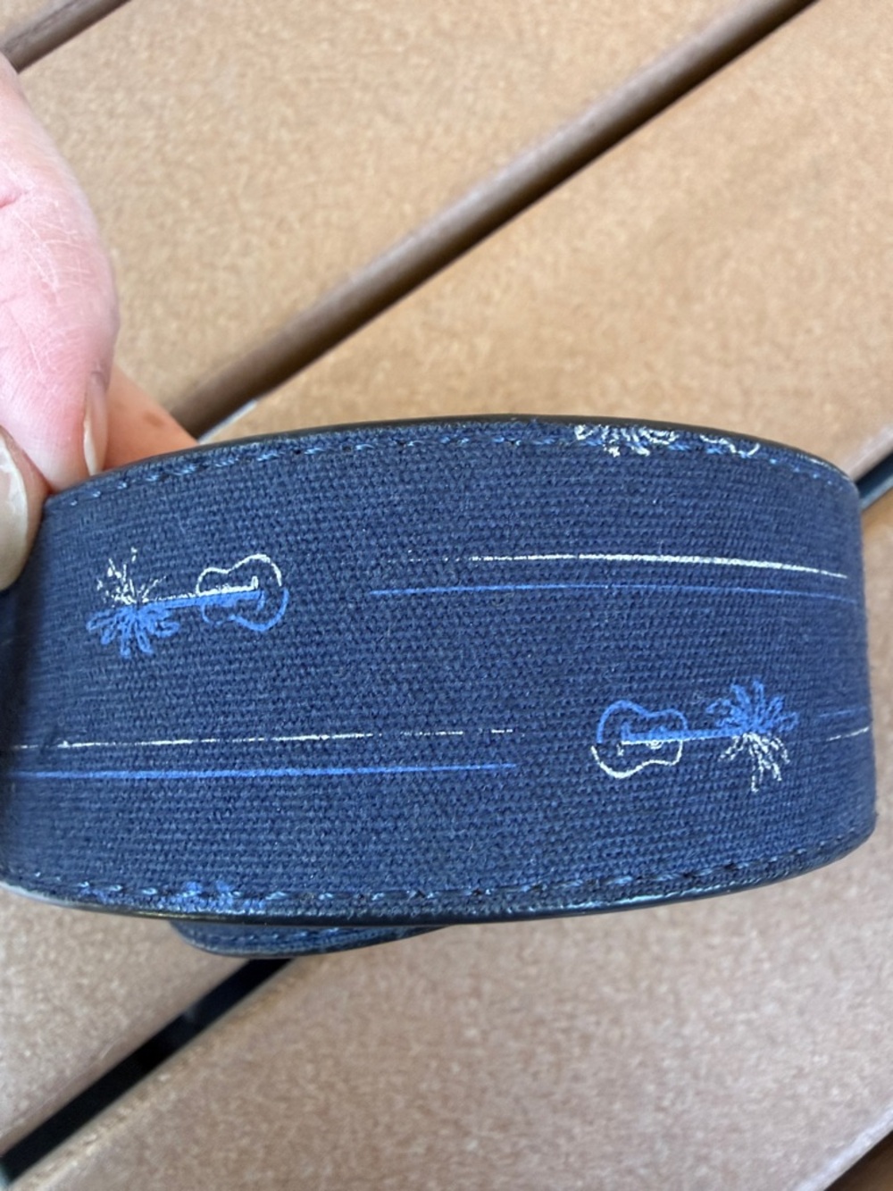 Travis Matthew Cuater Guitar Fabric Belt